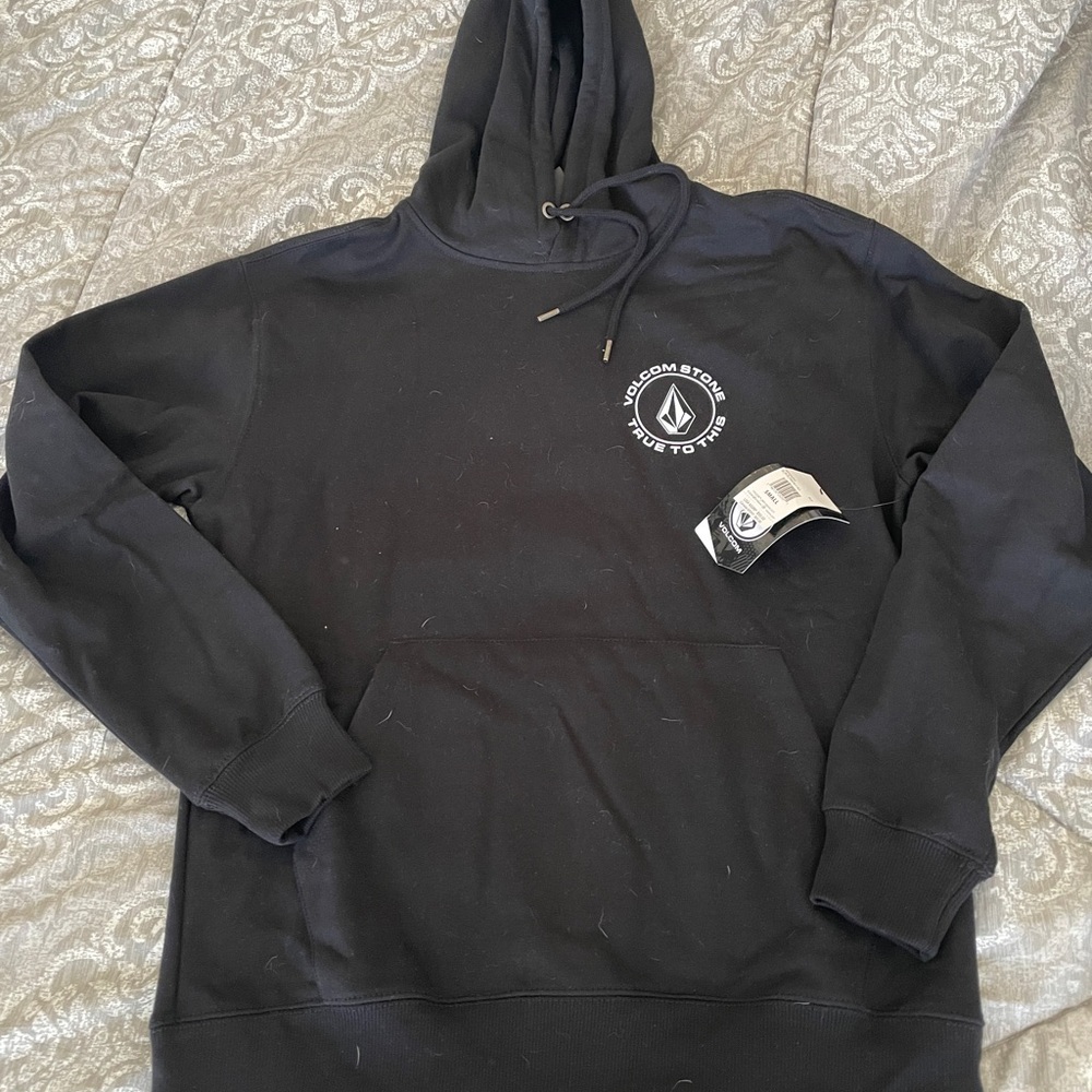 NWT Volcom black Hoodie